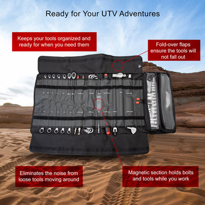 Tusk UTV Tool Roll Kit